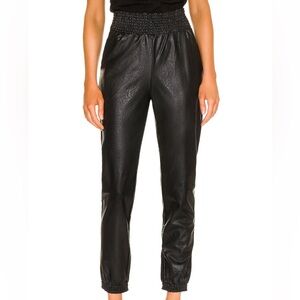 Commando Faux Leather Jogger